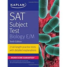 Kaplan SAT Subject Test Biology 10th Edition 2017